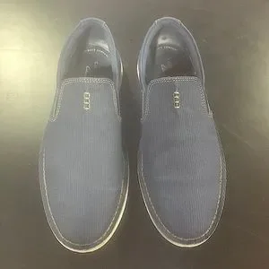 Clarks - Mens Forge Free Shoes in size 9.5 US Mens in color Dark Blue Clarks Men main image 3